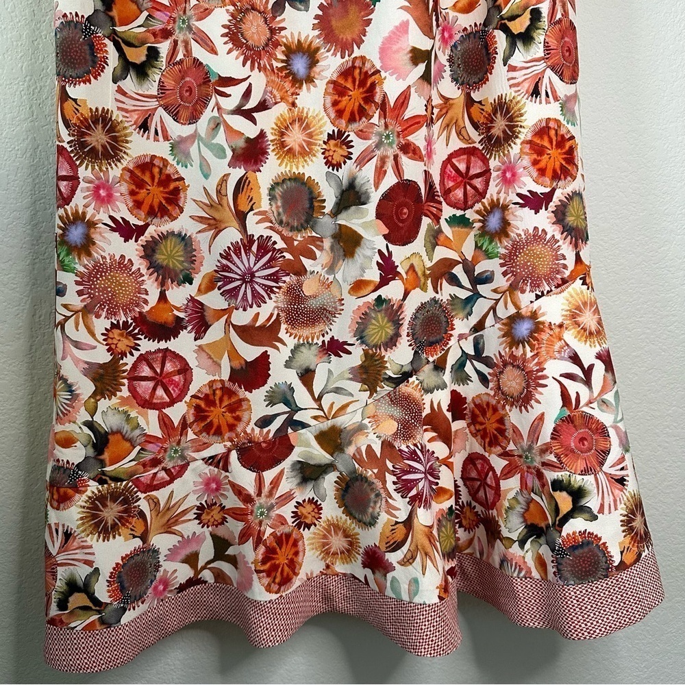 SALONI Grace Print Silk Off the Shoulder Dress in Ivory
Adorning/Hazel SZ US 8 - Picture 6 of 12
